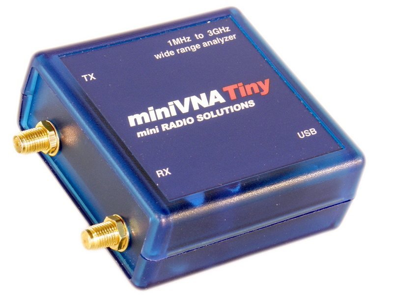 Vector Network Analyzer VHF/UHF/NFC/RFID RF Signal Generator miniVNA Tiny Plus2 